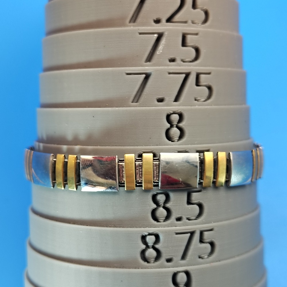 Vintage 1995 Timex‎ Oval Women's Quartz Watch Size Stretch Bracelet 6.25-8.25 - Picture 6 of 6